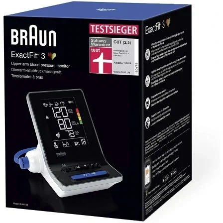 Braun Tensiómetro de Brazo ExactFit 3 BUA6150 WE